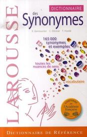 Dictionnaire des synonymes (édition 2006) - Intérieur - Format classique