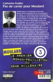 Pas de caviar pour moulard - Couverture - Format classique