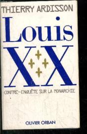 Louis Xx - Couverture - Format classique