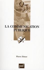 La communication publique - Intérieur - Format classique
