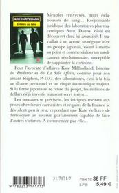 Crimes au labo - 4ème de couverture - Format classique