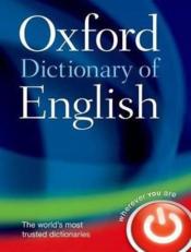 Oxford dictionary of english - Couverture - Format classique