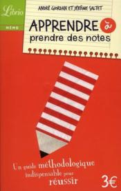 telecharger Apprendre a prendre des notes livre PDF/ePUB en ligne gratuit