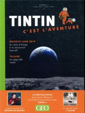 Tintin, c'est l'aventure n.1 ; objectif Lune 2019 - Couverture - Format classique