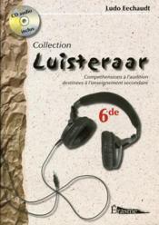 Luisteraar ; néerlandais ; 6e ; livre du professeur - Couverture - Format classique