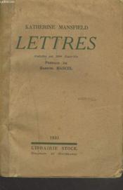 Lettres - Couverture - Format classique