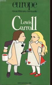 Europe Lewis Carroll - Couverture - Format classique