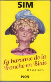 La Baronne De La Tronche En Biais - Couverture - Format classique
