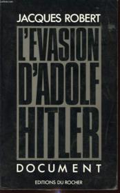 L'évasion d'Adolf Hitler - Couverture - Format classique