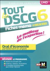 Vente  Tout le DSCG 6 ; oral d'économie  - A Burlaud - Rémi Leurion 