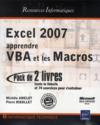 Excel 2007 ; apprendre VBA et les macros ; toute la théorie et 74 exercices pour s'entraîner