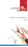 RFSE - REVUE FRANCAISE DE SOCIO-ECONOMIE n.23 ; valeur et capitalisme (1/2)