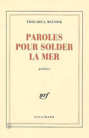 Paroles pour solder la mer