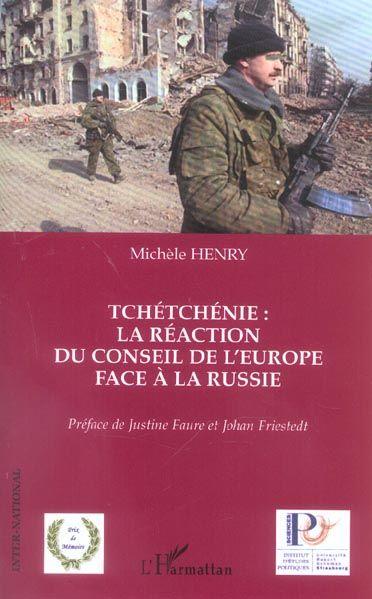 Tchetchenie: la reaction du conseil de l'europe face a la russie