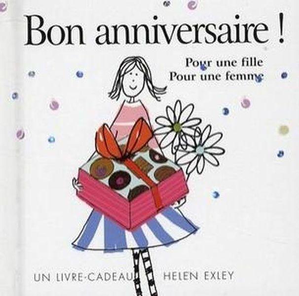 Bon anniversaire - pour une fille pour une femme