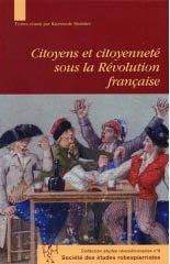 Citoyens et citoyenneté sous la révolution française ; acte du colloque international de vizille