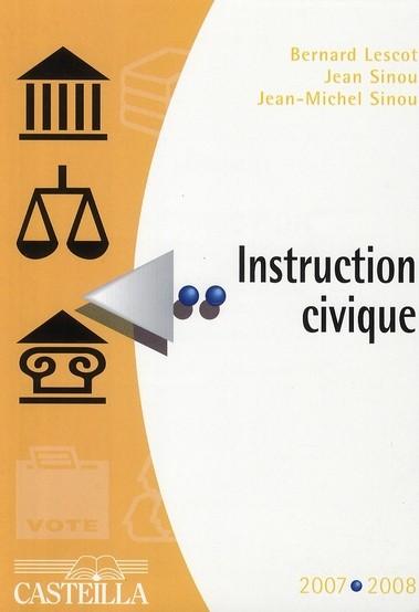Am instruction civique 2007/2008