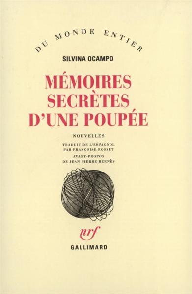 Vente Livre :                                    Memoires secretes d'une poupee
- Silvina Ocampo  - Ocampo/Bernes                                     