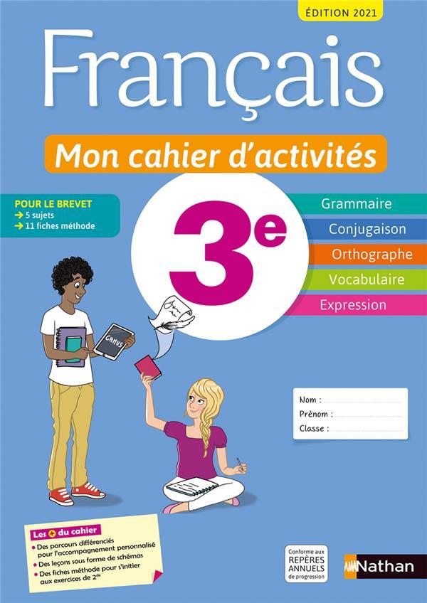 Mon Cahier De Français 3ème Corrigé Pdf Français - Chapitre.com