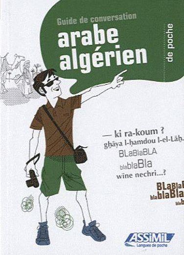 GUIDES DE CONVERSATION ; arabe algérien de poche