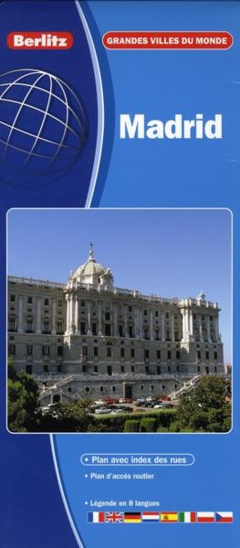 Madrid - carte routiere et touristique