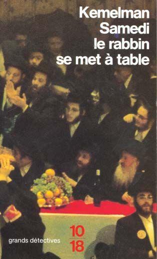 Samedi le rabbin se met a table