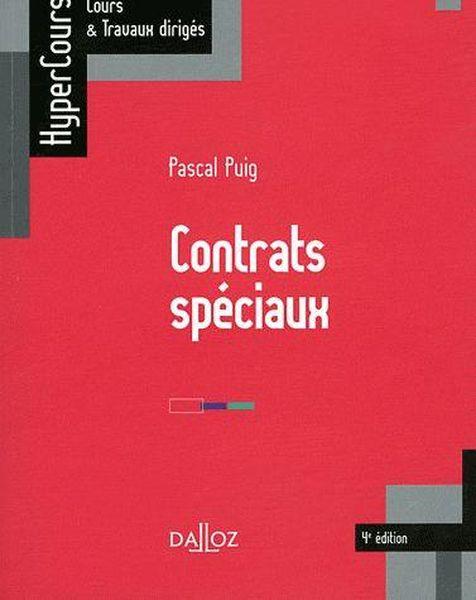 Contrats spéciaux (4e édition)