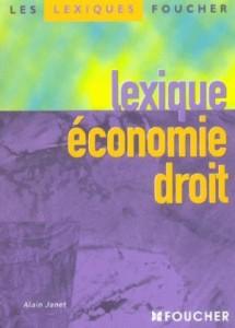 Lexique economie droit