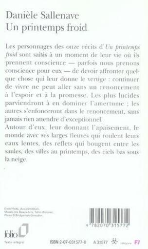 Un printemps froid