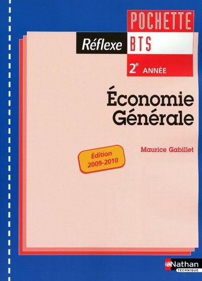 2ème année ; économie générale ; pochette (édition 2009/2010)