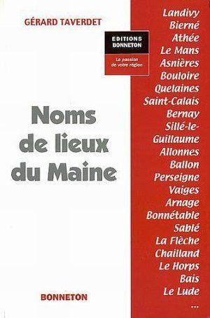 Noms de lieux du maine