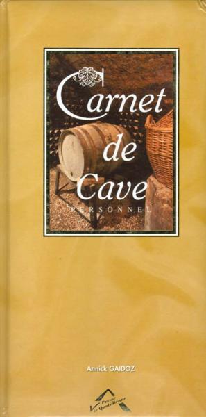 Carnet de cave personnel