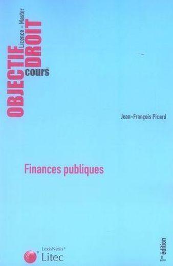 Finances publiques ; concours
