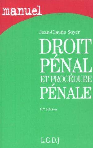 Droit penal et procedure penale