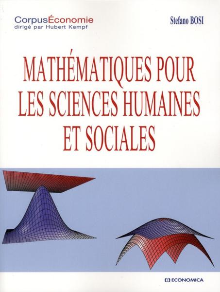 Mathematiques pour les sciences humaines et sociales