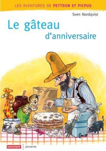 Pettson et picpus - le gateau d'anniversaire
