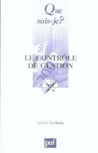 Le contrôle de gestion (2e édition)