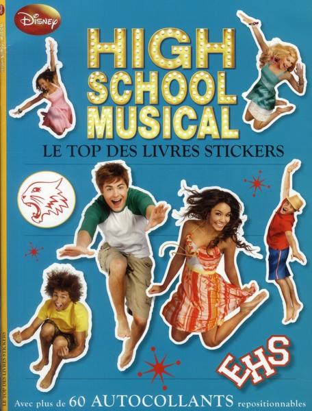 High school musical ; le top des livres stickers