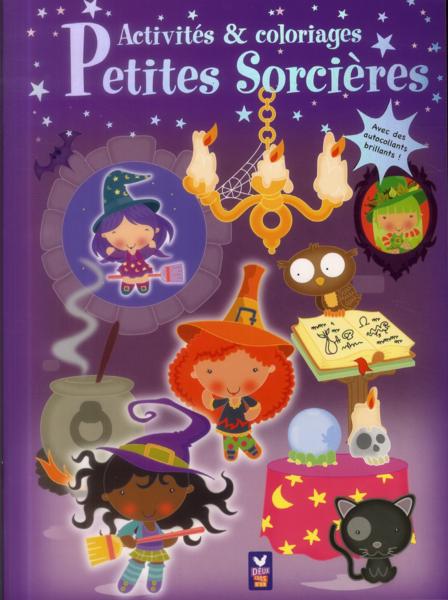 Petites sorcières ; activités et coloriages