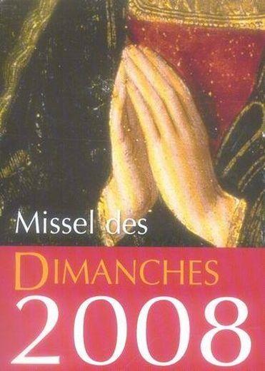 Missel des dimanches (édition 2008)