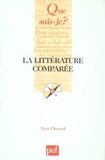 La littérature comparée