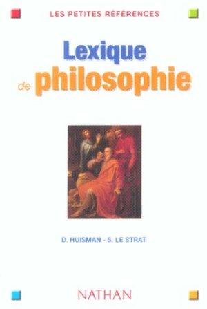 Lexique de philosophie