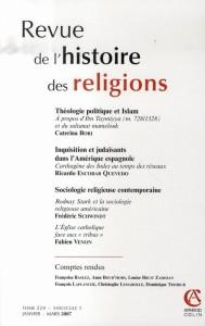 Revue de l'histoire des religions, t.224