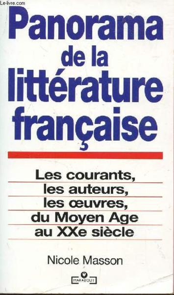 Panorama de la litterature francaise