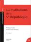 Les institutions de la Ve République (15e édition)  - Simon-Louis Formery  - Formery/Ardant  - Philippe Ardant  