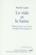 Le vide et la haine